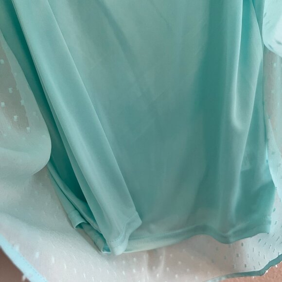 DDR2 by Daniel Rainn Swiss Dot Blouse - Sz XL (NWT) - Picture 6 of 10